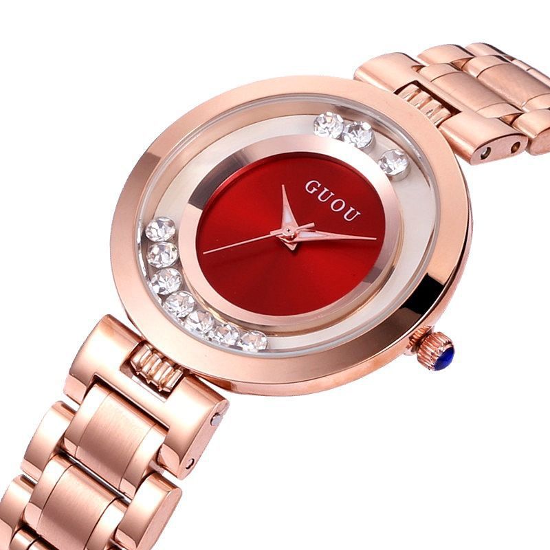 Luxury Watch Top 10 - قمة الموضة Guou العلامة التجارية للمرأة