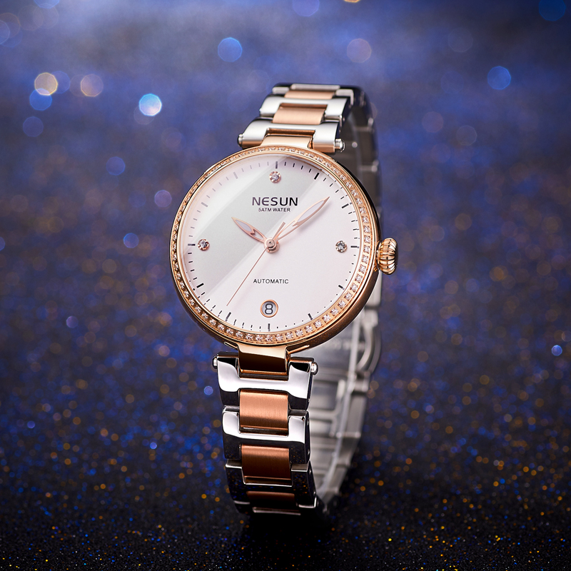 Luxury Watch Japan - NESUN-اليابان ميوتا ساعات آلية أوتوماتيكية للنساء