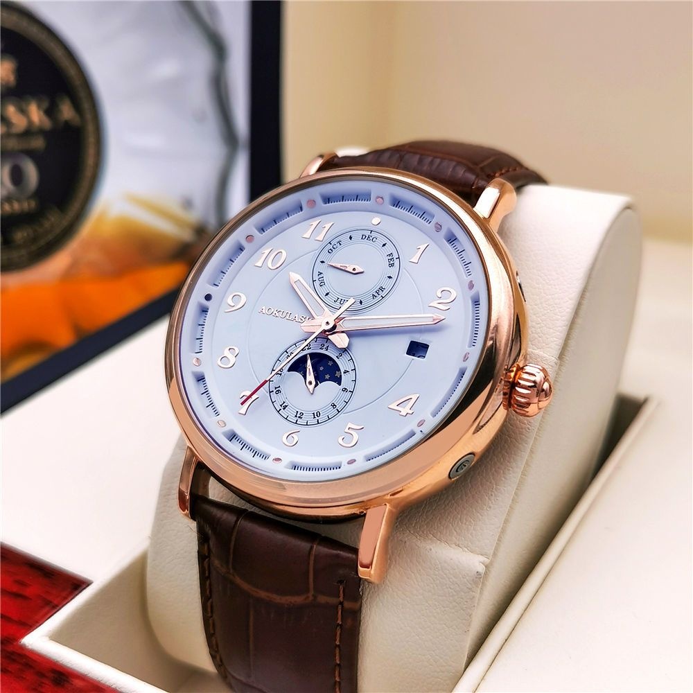 Luxury Watch Name Brands - ساعة يد رجالية ميكانيكية فاخرة عالية
