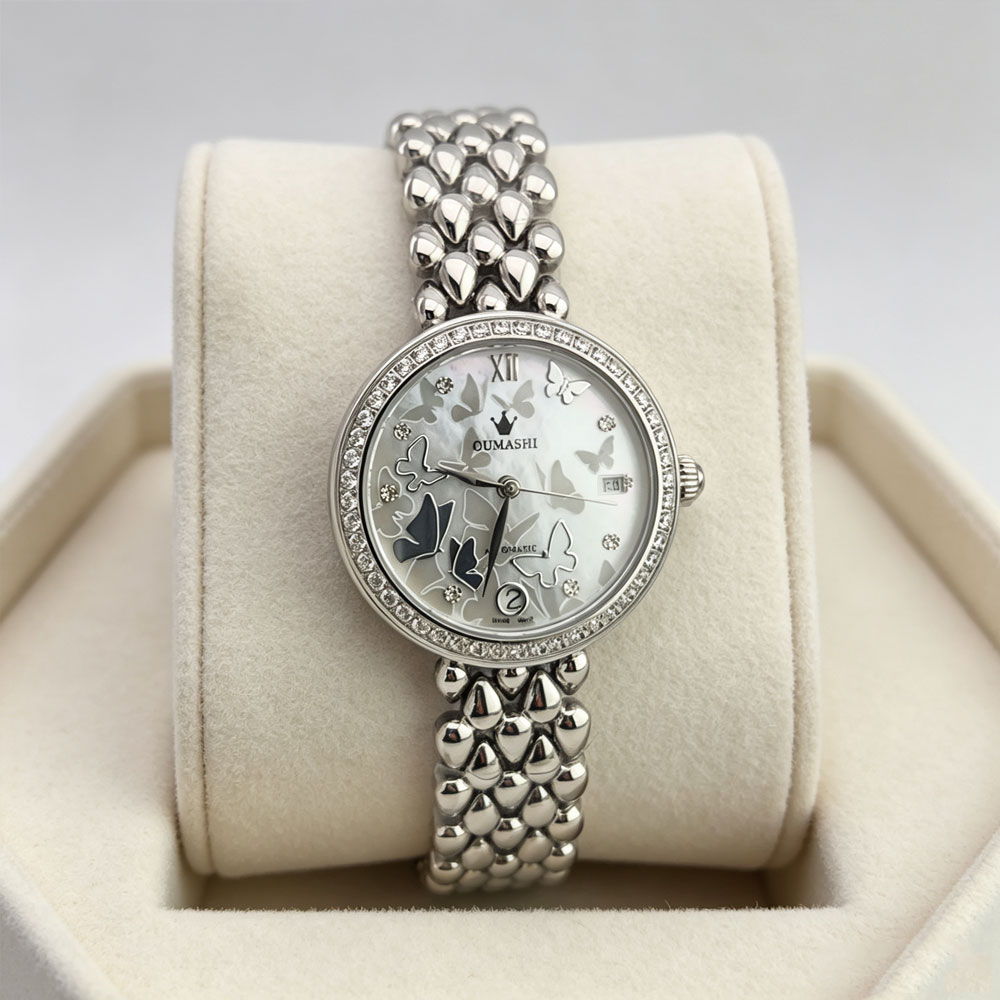 Luxury Watch For Women - ساعة نسائية فاخرة بحركة ميكانيكية أوتوماتيكية
