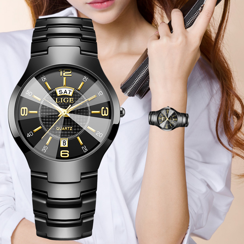 ساعة يد نسائية أنيقة من LIGE ب - مراجعة Luxury Watch For Women وسعره