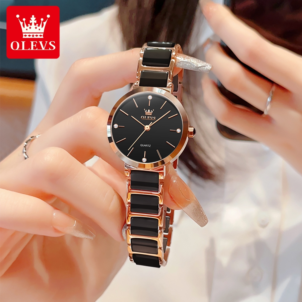 OLEVS ساعة نسائية 5877 ساعة كو - مراجعة Luxury Watch For Women وسعره