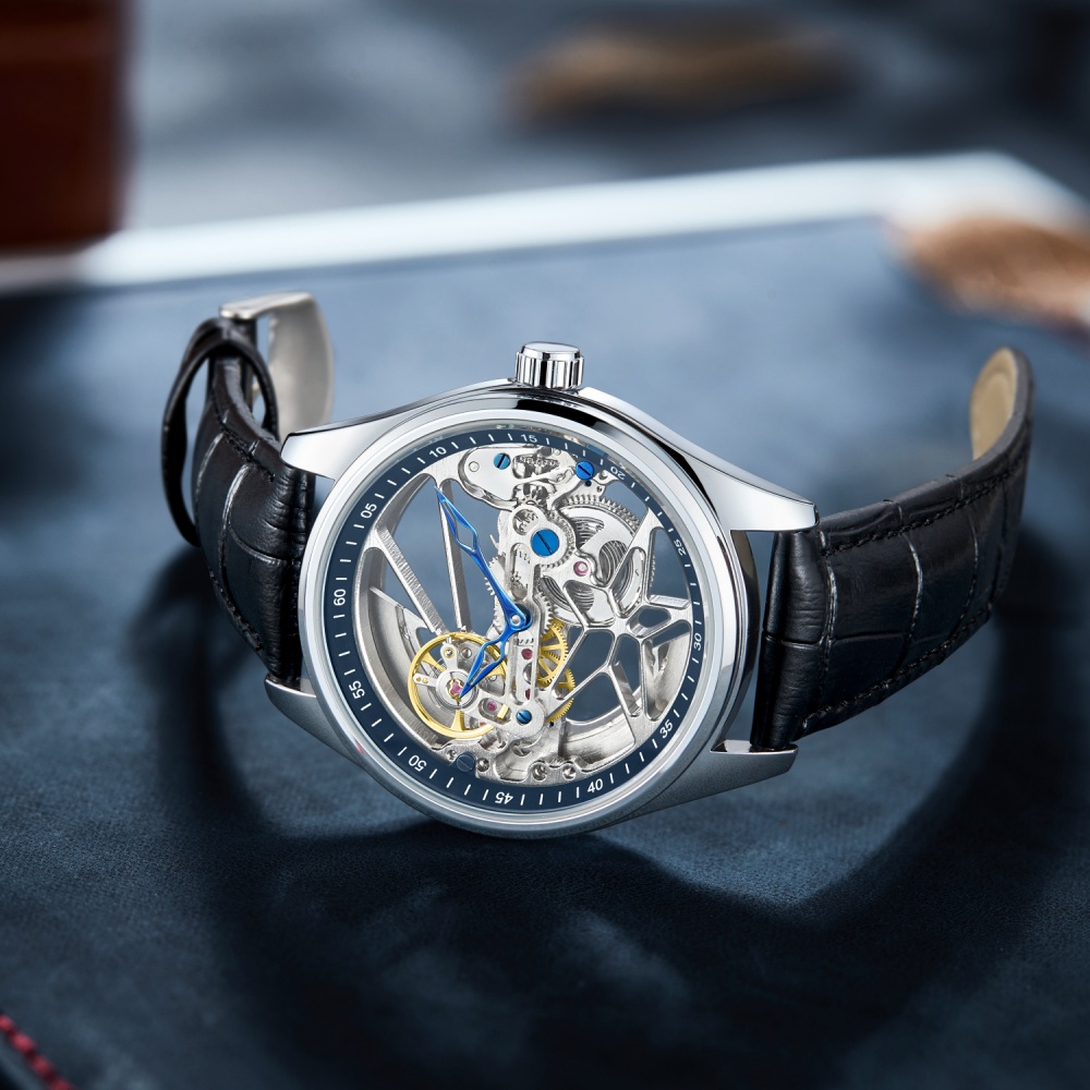 ساعة رجالية مجوفة أصلية جديدة  - مراجعة Luxury Watch Name Brands وسعره