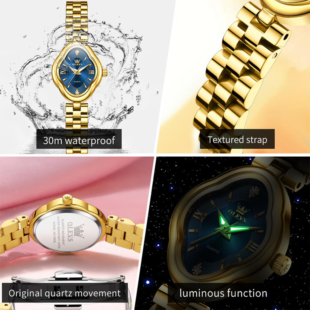 OLEVS العلامة التجارية الجديدة - مراجعة Luxury Watch For Girls وسعره