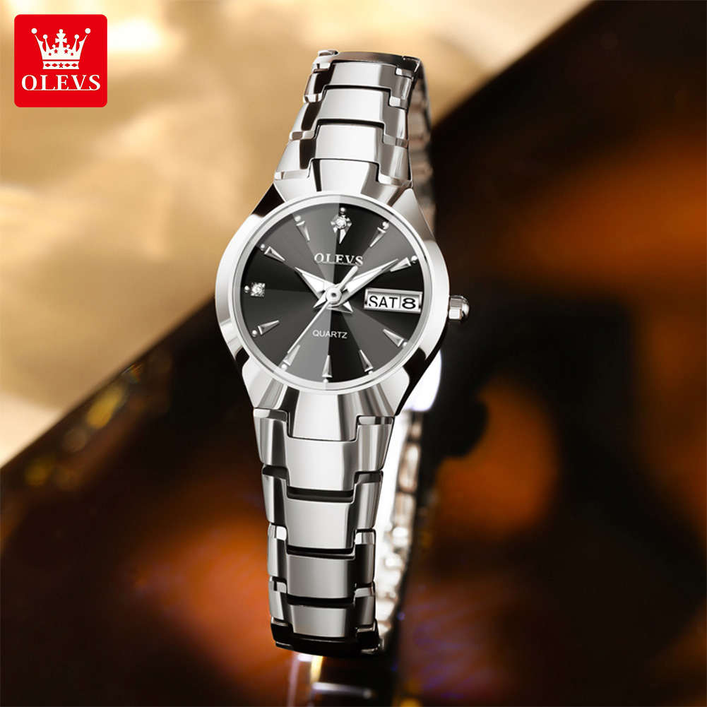 ساعة OLEVS للسيدات 8697 ساعات  - مراجعة Luxury Watch For Women وسعره