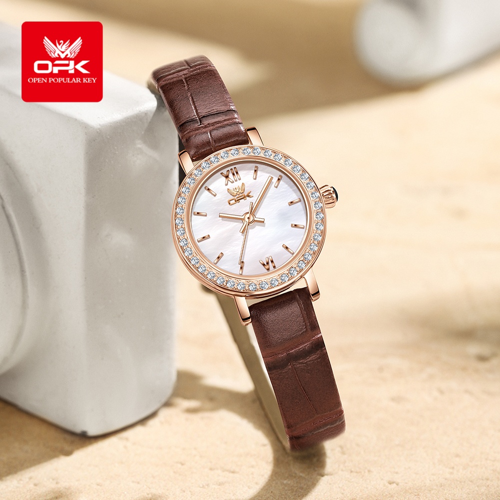 ساعة OPK 6063 الفاخرة للنساء ب - مراجعة Luxury Watch For Girls وسعره