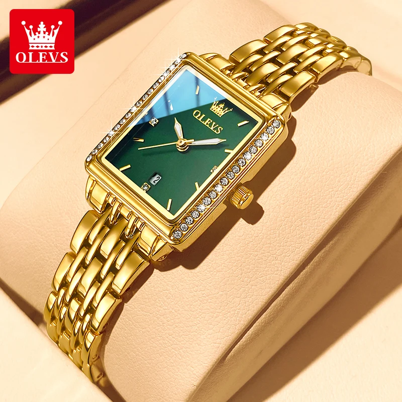 ساعة OLEVS 9995 للنساء، ساعة ف - مراجعة Luxury Watch For Women وسعره