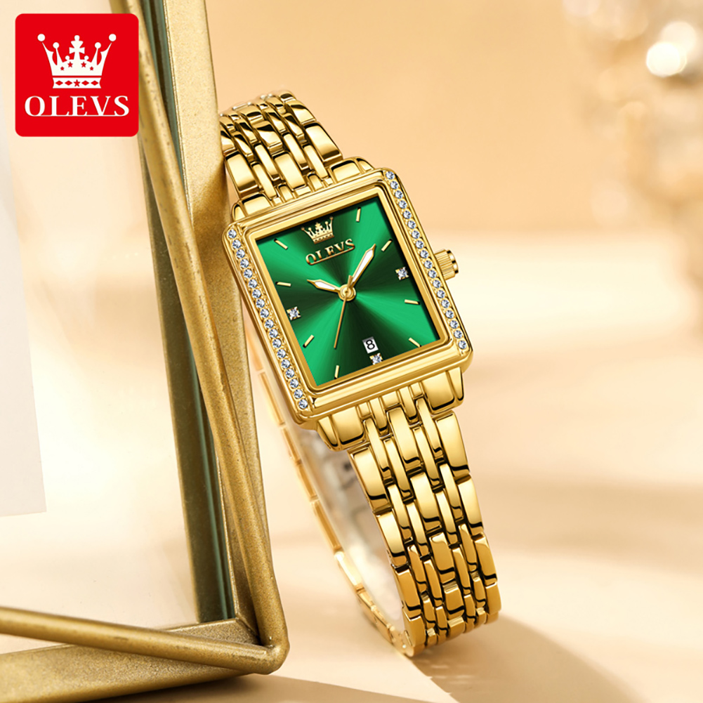 ساعة OLEVS 9995 للنساء، ساعة ف - مراجعة Luxury Watch For Women وسعره