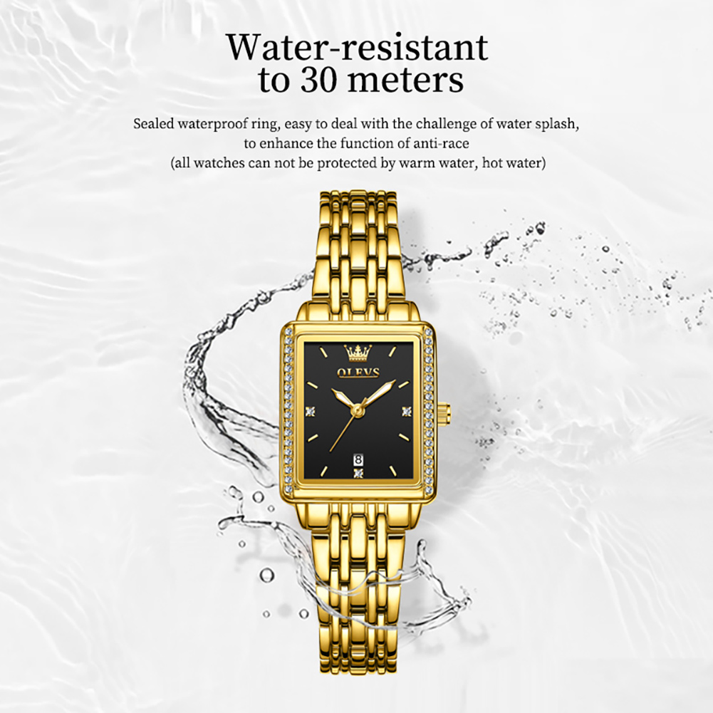 ساعة OLEVS 9995 للنساء، ساعة ف - مراجعة Luxury Watch For Women وسعره