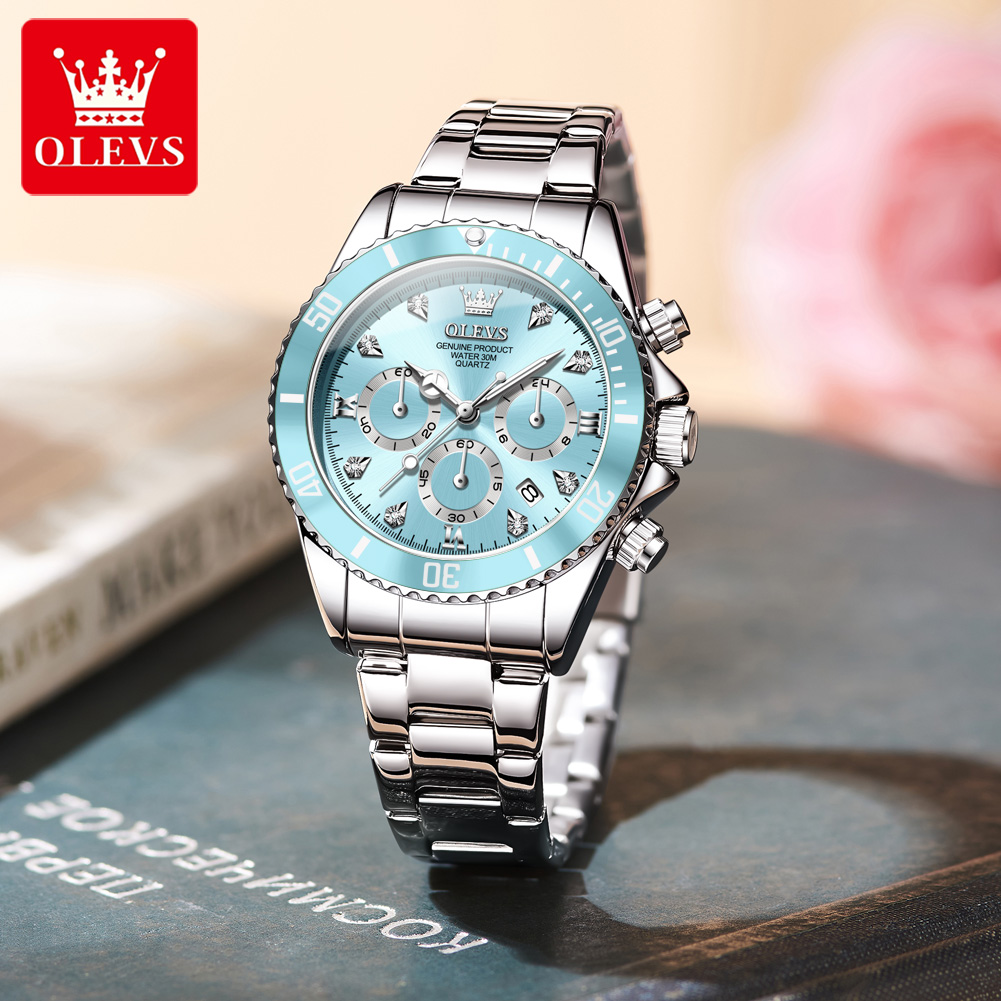 OLEVS ساعة نسائية 5632 ساعات ك - مراجعة Luxury Watch For Women وسعره