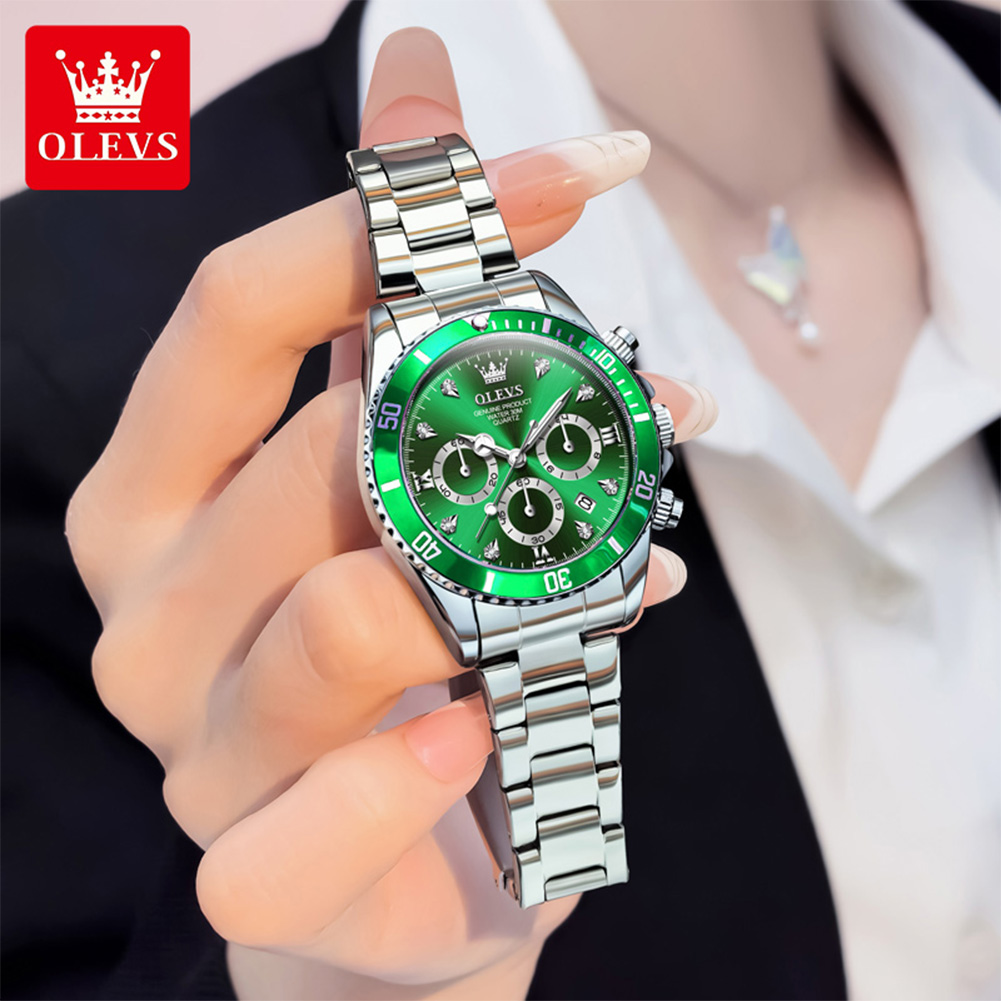 OLEVS ساعة نسائية 5632 ساعات ك - مراجعة Luxury Watch For Women وسعره
