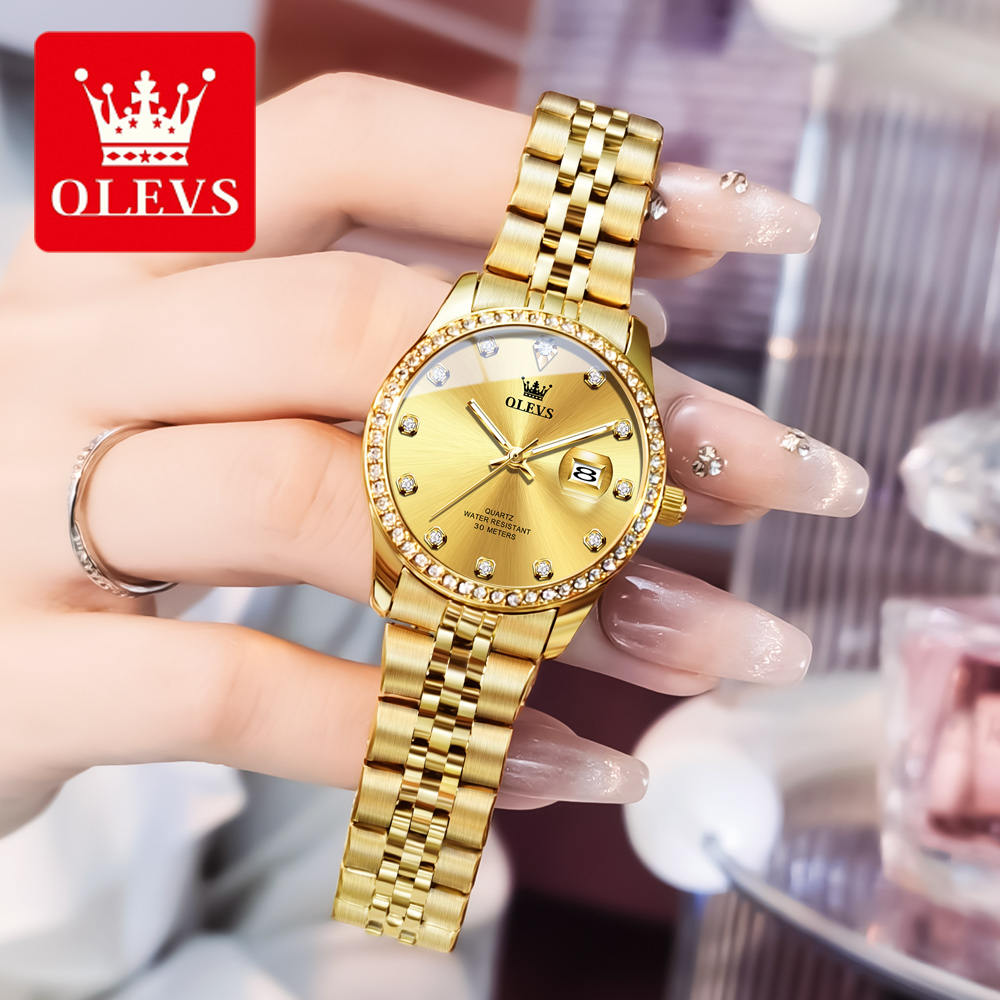 OLEVS ساعة أنيقة فاخرة للنساء  - مراجعة Luxury Watch Top 10 وسعره