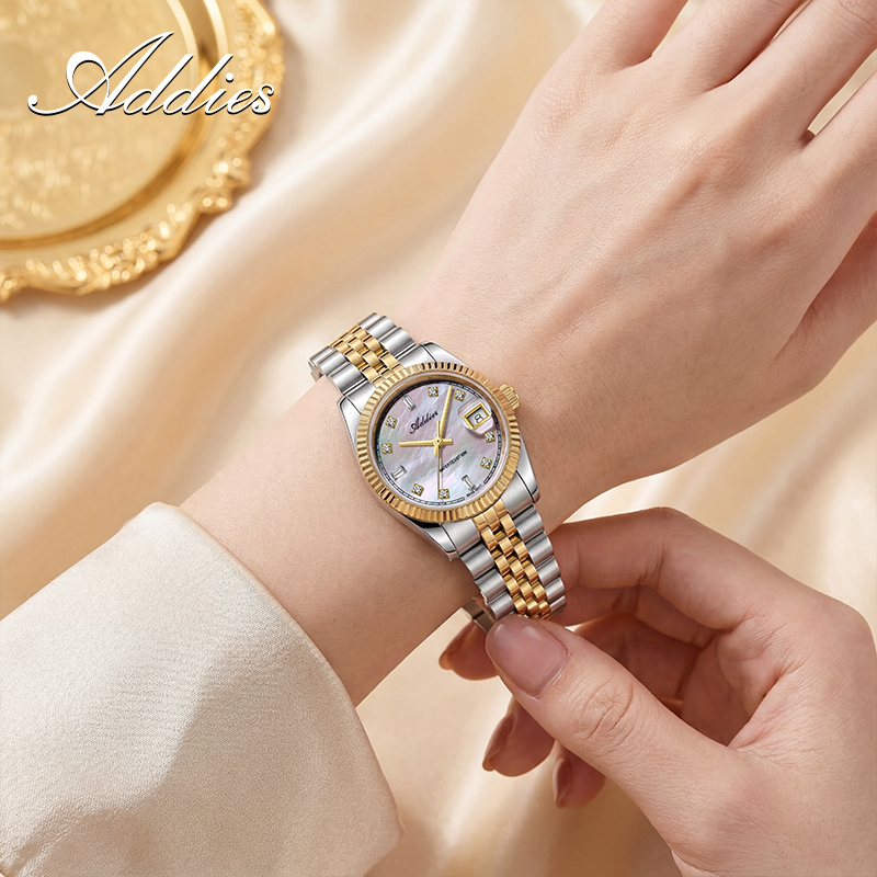 ساعات نسائية كوارتز من ADDIES  - مراجعة Luxury Watch For Women وسعره
