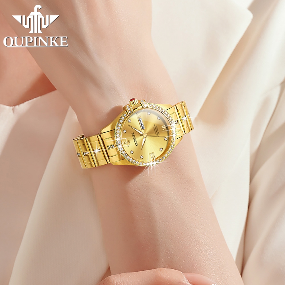 OUPINKE 3195 ساعات نسائية مستو - مراجعة Luxury Watch Japan وسعره