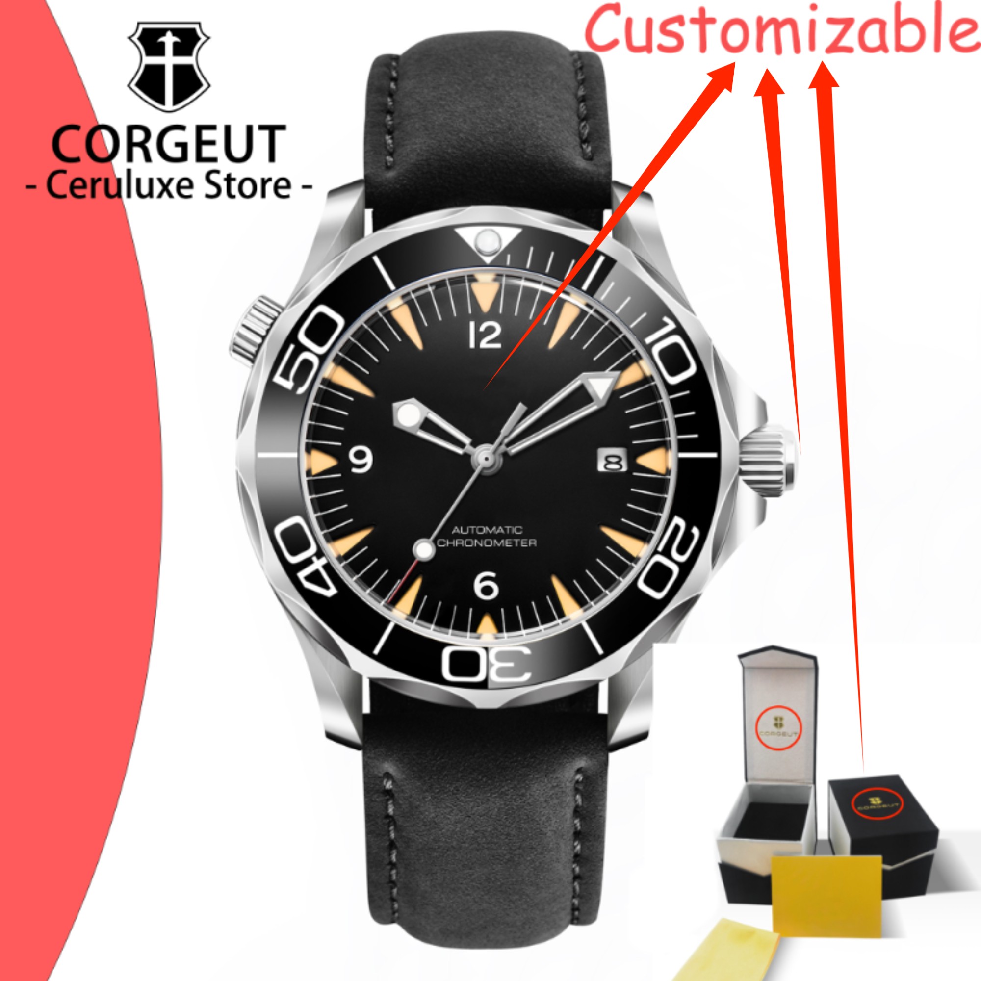 ساعات غوص جديدة مقاومة للماء ب - مراجعة Luxury Watch Japan وسعره